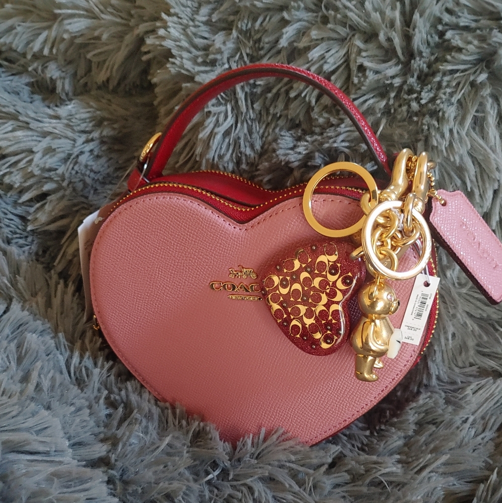 COACH HEART CROSSBODY
